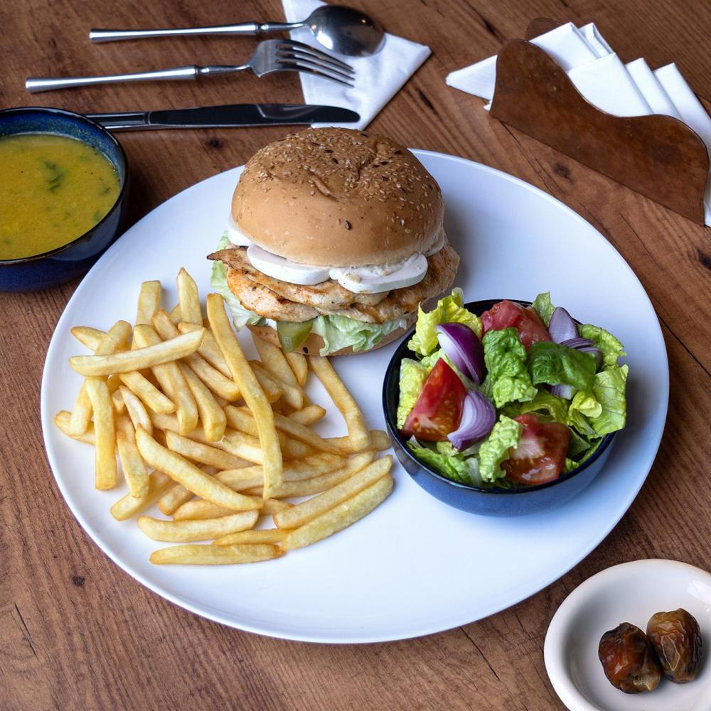 Chicken Burger Combo